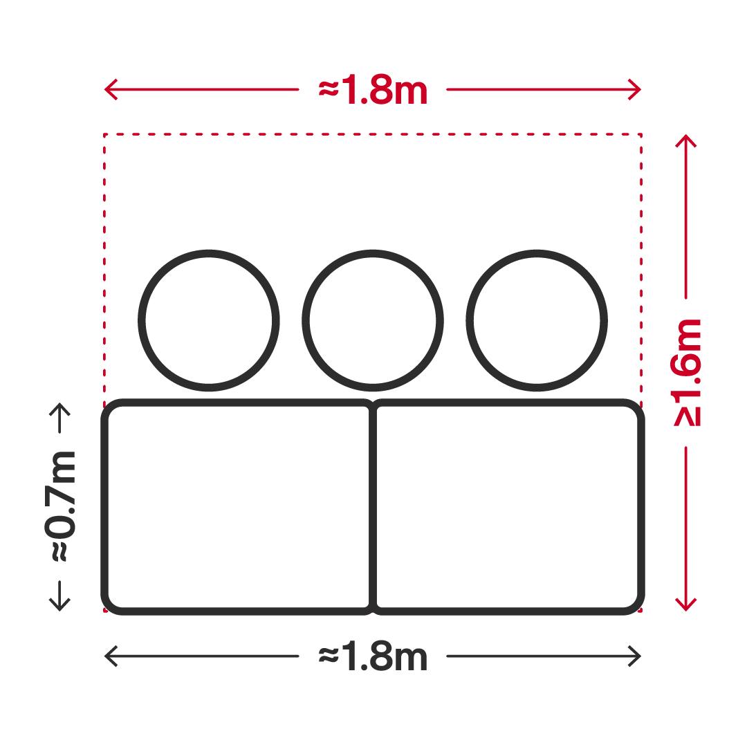 XT Half Table